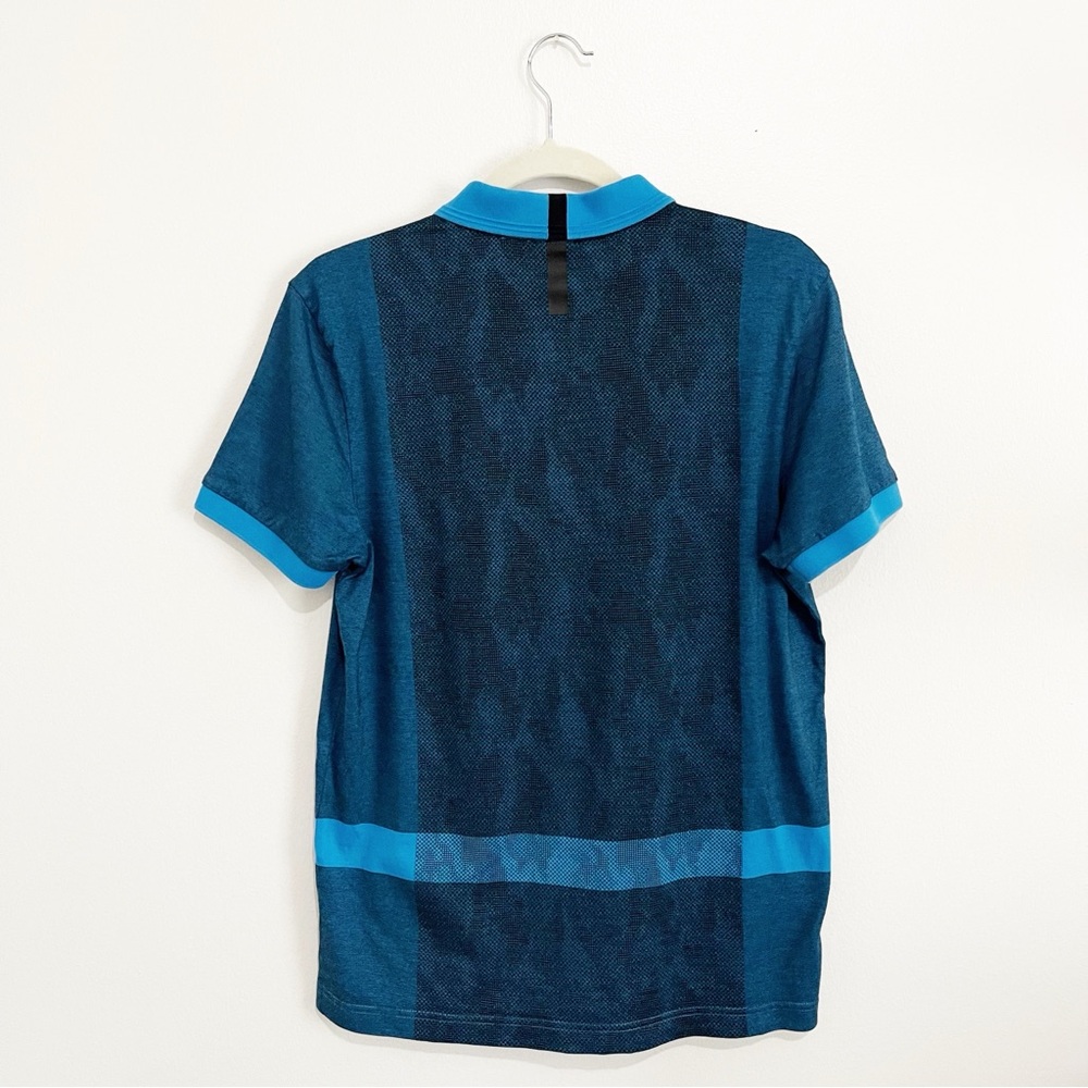 BOSS Hugo Boss Men’s Polo Shirt Slim Fit Luxury Cotton Short Sleeve Blue Size M - Picture 2 of 8